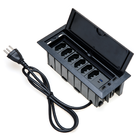 Caixa De Tomada 7 Blocos Embutir 5 Tomadas 20a 2 Usb 9.0a Pre