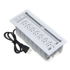 Caixa De Tomada 7 Blocos Embutir 7 Tomadas 20a Branco