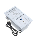 Caixa De Tomada Embutir 2 Tomadas 20a 1 Usb Dados 1 Rj-45