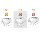 Caixa De Transp. Luxo Furacaopet N2 - Vermelha