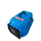 Caixa De Transporte De Gatos Cachorros Tamanho N1 - Azul