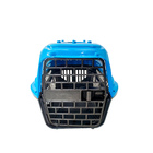 Caixa De Transporte De Gatos Cachorros Tamanho N1 - Azul