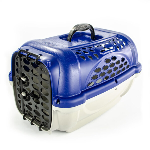 Caixa De Transporte Panther Nº 1 Azul Sem Pote