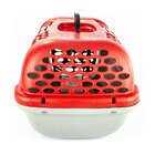 Caixa De Transporte Panther Nº 2 Vermelha + Pote