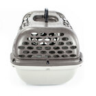 Caixa De Transporte Panther N° 4 Cinza + Pote