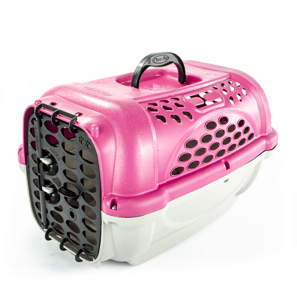 Caixa De Transporte Panther Nº 4 Rosa Sem Pote