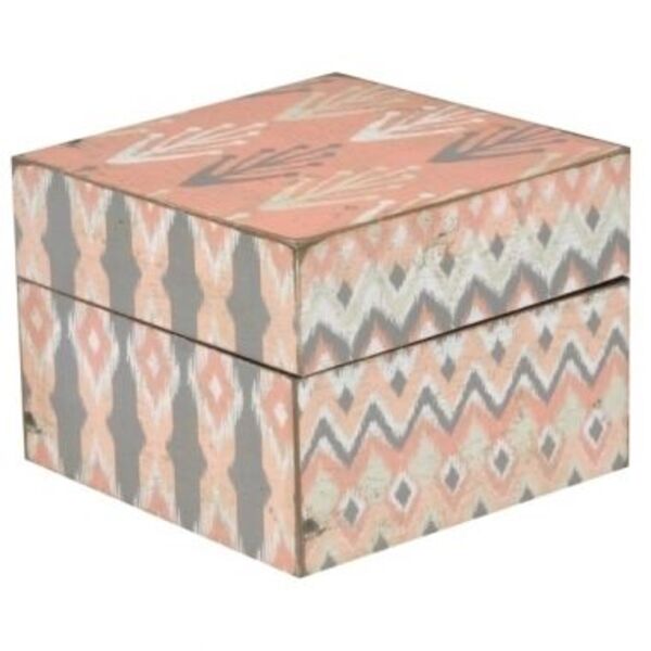 Caixa Decorativa De Madeira