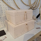 Caixa Decorativa Em Mdf Com Revestimento Em Pu 27 5cm 18215 M