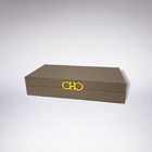 Caixa Decorativas Sofisticação Coral Antílope E Dourado P