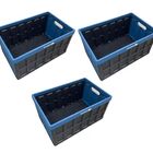 Caixa Dobrável Para Organizar Porta Malas Carro 62l Azul 3u