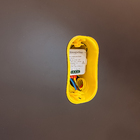 Caixa Drywall 48x65x48mm Retangular Amarelo Tramontina