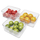 Caixa Em Acrílico Para Armazenamento E Organização Alimentos