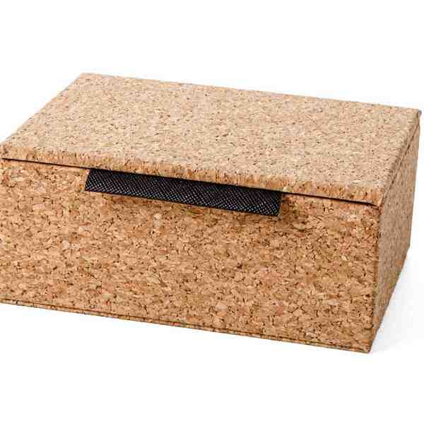 Caixa Em Mdf Com Revestimento Em Cortiça 16528 Mart