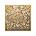 Caixa Em Mdf Com Tampa Trabalhada A Laser Azulejo Cru C 16x16