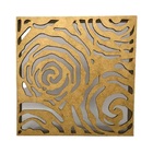 Caixa Em Mdf Com Tampa Trabalhada A Laser Padrão Rosas Cru B