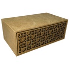 Caixa Em Mdf Estilo Gaveta Coração 1 Cru - Decorss