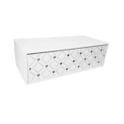 Caixa Em Mdf Gaveta Coração 3 Branco - Decorss