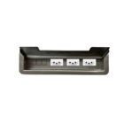 Caixa Embutir P/ Mesa Móveis 3 Tomadas 10a New Slim Moderno E