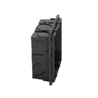 Caixa Embutir para Alvenaria 4X4 Preta