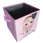 Caixa Feminina Estampada Para Decoração E Organização