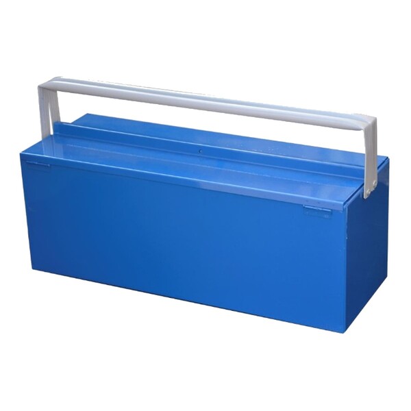 Caixa Ferramenta Alta Com Alça E Suporte Pra Parafusos 50cm