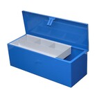 Caixa Ferramenta Baú Com Alça E Suporte Pra Parafusos 30cm