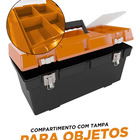 Caixa Ferramentas Cargo Fecho Metal 19,5" - Metasul, Tamanho: