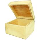 Caixa Fichário Em Madeira Pinus Luxo - 7x10 - 27x28x21 Cm Ref