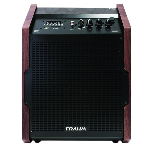 Caixa Frahm Enjoy Fit App 6" 100rms Bt/usb/sd/fm Preta