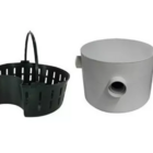 Caixa Gordura 250 X 180 X 50 X 470 Com Cesto Sanebra