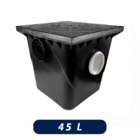 Caixa Gordura Com Cesto Para Limpeza Tampa Removível E Cesto