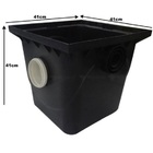 Caixa Gordura Com Cesto Para Limpeza Tampa Removível E Cesto