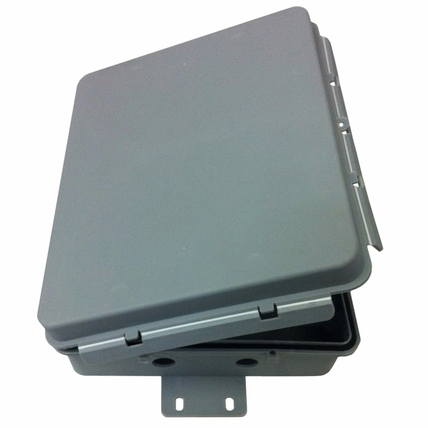 Caixa Hermetica Multitoc Longa Cinza Vedada 32x17x8cm Completa