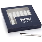 Caixa Kit Com 6 Espátulas De Pate Aço Inox Margarina Forma