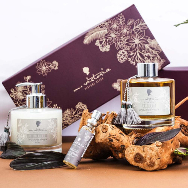 Caixa Kit Difusor E Sabonete Líquido Linha Coliseu 200ml - Li