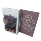 Caixa Livro De Papelão Decorativo Estampa 'concrete Jungle'