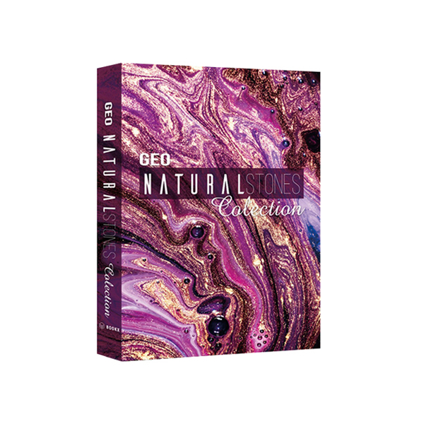 Caixa Livro Decorativa Book Box Geo Natural Stones 30x23cm Go