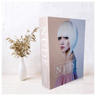 Caixa Livro Decorativa Nudes Tones 18x25x5cm Texturizada