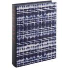 Caixa Livro Decorativa Tie Dye Azul 32x23cm 11791 Mart