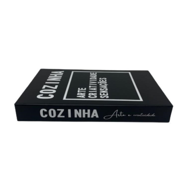 Caixa Livro Decorativo Cozinha, Arte, Criatividade E Sensações