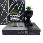 Caixa Livro Decorativo Que Abre Paris Torre Eiffel