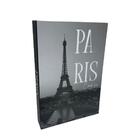 Caixa Livro Fake Decoração Com Tampa Que Abre Tema Paris
