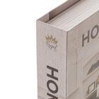 Caixa Livro Grande Home Style De Papelão Rígido