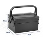 Caixa Metálica Para Ferramentas Sanfodana 300x190x160m