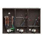 Caixa Montada Para 02 Medidores Para Muro Lateral Strahl 3091