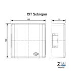 Caixa Multiuso Ilumi Externa Com Disjuntor De 25a E Tomada De