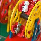 Caixa Musical Roda Gigante Decoração De Natal 21x13cm