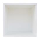 Caixa Nicho Para Disco De Vinil Record Box White