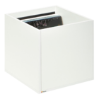 Caixa Nicho Para Disco De Vinil Record Box White