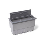 Caixa Openbox Alum 8 Blocos (3tom/2bc/3bl-key) Cinza - Qt Mov
